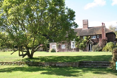 A beautiful 15th century country cottage near Mayfield with stunning views