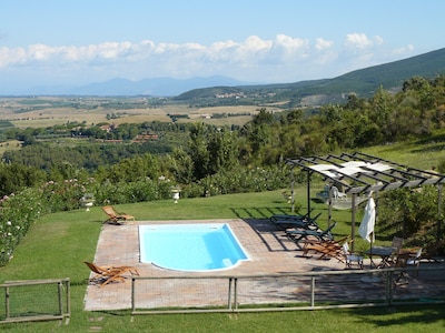 Charming Villa with spectacular view on the etruscan coast