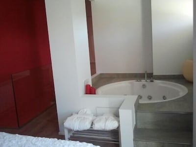House with jacuzzi for two people in the Ribera de Duero