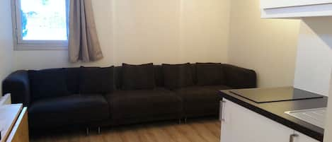 Lounge area / double sofa bed