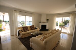 lounge area looking onto terrace