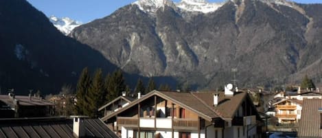 Blick aufs Gebirge