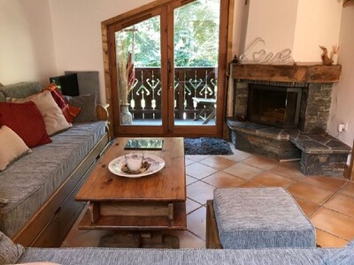 Unusual chalet apartment in perfect Chamonix location