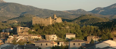 Evening light from the terrace