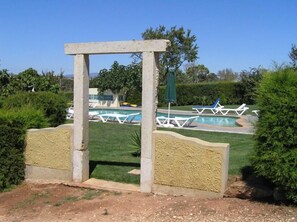 Entrada da acesso à piscina