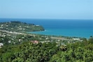 View from villa - Vigie peninsula and beach