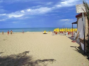 la spiaggia