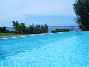 Swimming pool with views