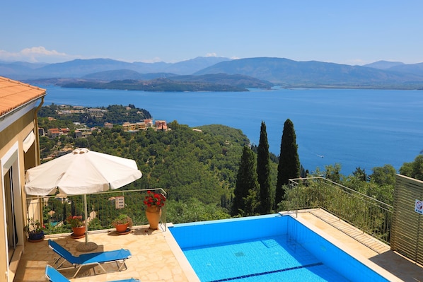 Pool from up above