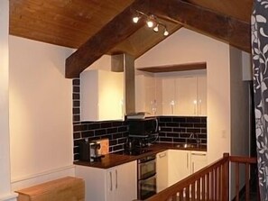 Kitchen and dining area