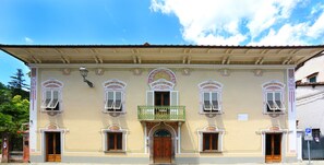 The Liberty-period facade