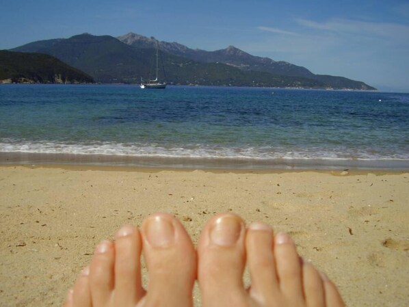 Blick auf den Strand