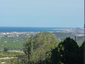 Stunning views from villa