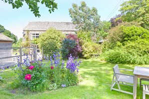 Charcoal House and the garden