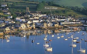 View of Salcombe showing Penn Cottage