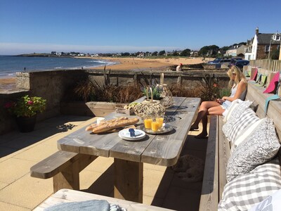 Beach House in Elie with fantastic Sea Garden