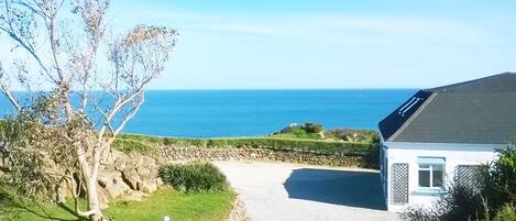 Vue sur la plage/l’océan