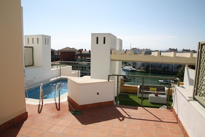 Luxury duplex penthouse in the marina of SOTOGRANDE. NEW Penthouse in sotogrande 