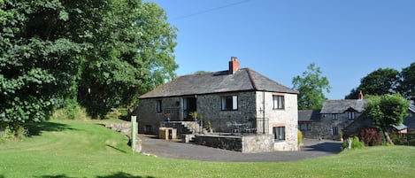 Bryn Cottage, view from the garden.