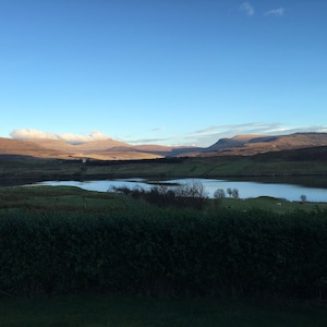 Cottage mit fantastischem Loch und Bergblick