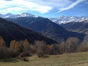 Blick aufs Gebirge