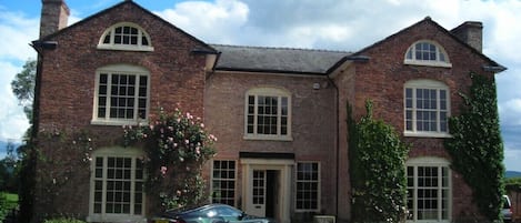 Llandrinio Hall, the oldest extant brick-built home in Montgomeryshire (1682)