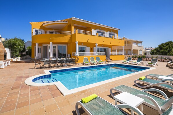 Welcome to Villa Laranja - yes it really is that orange so you wont get lost! 
