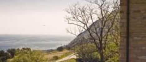 Vista dalla casa sul mare, alle pendici del Monte Conero
