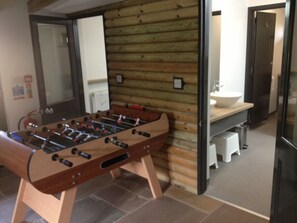 Double Entrance to Shower/WC facilities