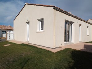 côté terrasse jardin