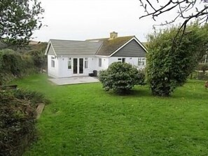 House from top of the garden