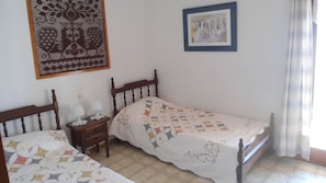 The main bedroom with a spacious  balcony  ( new mattresses 2017)