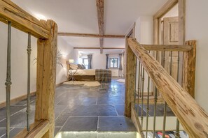 The main bedroom is large and comfortable.