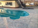 La piscine et 
l’ aménagement extérieur  