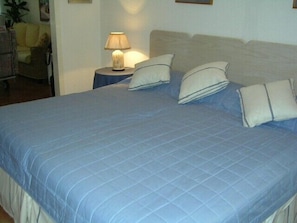 View of Twin Beds