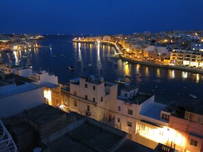 Nightime view from terrace