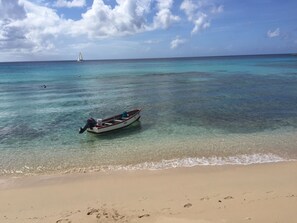 The beach just in front of Little Reef