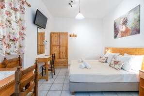 Your private room with toilet, shower, air conditioning, and washing machine.