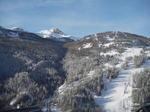 vue de la piste Luc Alphand