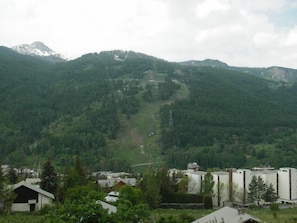Vue sur la piste Luc Alphand