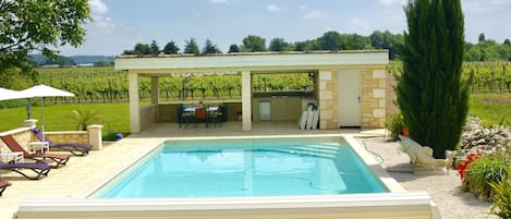 Heated pool 12x6 m