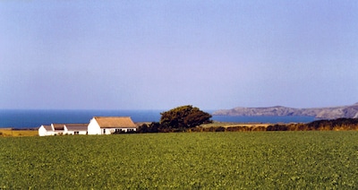 Encantadora casa de campo con vistas panorámicas al mar cerca de St. Davids