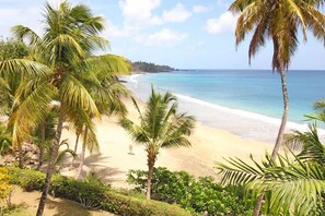 view of Grafton Beach from Balcony