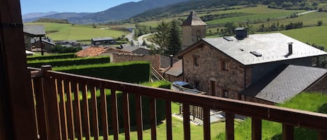 Vistas desde el balcón del dormitorio