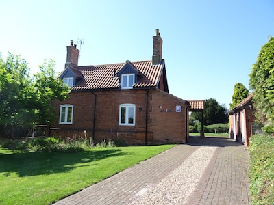 Voll Ferienhaus in Sherwood Forest modernisiert, Nottinghamshire.