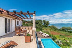 Roof terrace with panoramic view