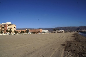 Blick auf den Strand