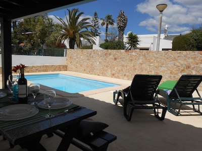 Rustic 1 Bedroom Detached Villa, Private Swimming Pool. Very Close To The Beach.