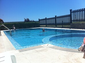 Private pool with separate children’s pool