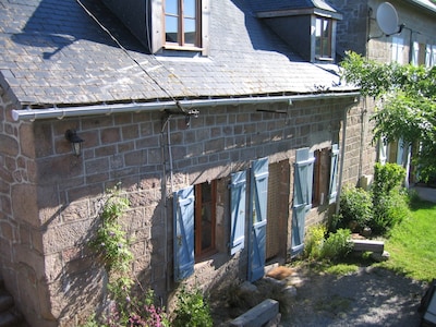 Traditional stone cottage in the heart of rural Limousin